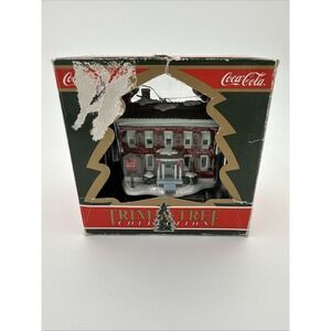 VTG 1991, Christmas Trim A Tree, Coca Cola, Ornament, The Pemberton House